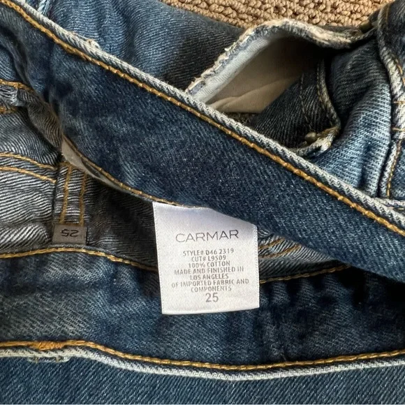 Carmar Distressed Mom Jeans - Picture 5 of 5